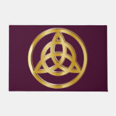 Triquetra symbool deurmat (Voorkant)