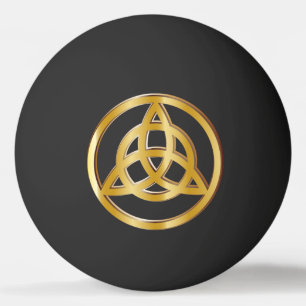 Triquetra symbool pingpongballen