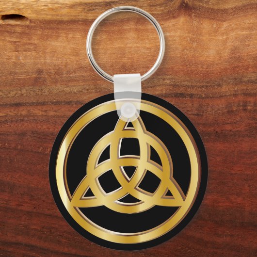 Triquetra symbool sleutelhanger (Voorkant)