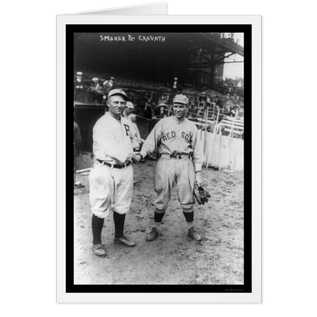 Tris Conférencier Red Sox Baseball 1915 (Devant)