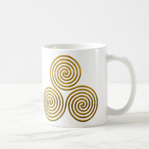 Tris-gold Koffiemok
