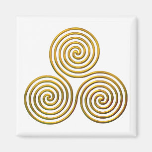 Tris-gold Magneet