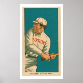 Tris Speaker Baseball 1911 Poster