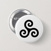 Tris Symbol Ronde Button 5,7 Cm (Voorkant /achterkant)