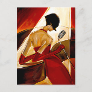 Trish Biddle Fever Briefkaart