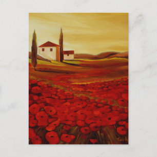 Trish Biddle Tuscany Series Briefkaart