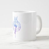 Trishul sur la tasse (Devant droit)