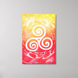 Triskel Canvas Afdruk