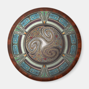 Triskelion Round Magnet Magneet