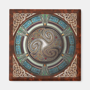 Triskelion Square Magnet Magneet