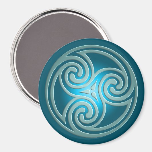Triskelion-symbool CC0347 Magneet (Voorkant / Achterkant)