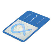 Trisomie 18 Sensibilisation Ruban Angel Magnet (Côté Gauche)