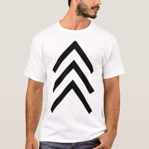 Trisomie-21-syndroom van Down Drie chromosoompijle T-shirt