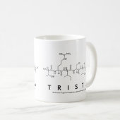 Trista peptide nom mug (Devant droit)
