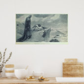 Tristan en Isolda" Poster (Keuken)