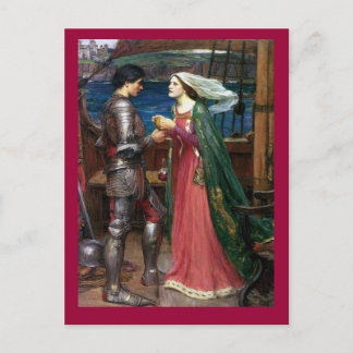 Tristan en Isolde Briefkaart