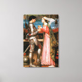 Tristan en Isolde Canvas Afdruk (Voorkant)