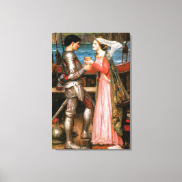 Tristan en Isolde Canvas Afdruk