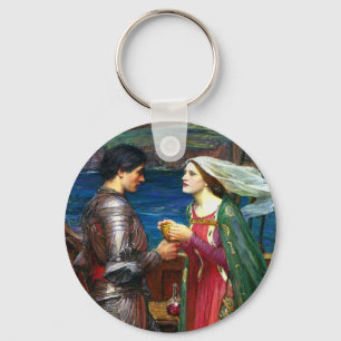Tristan en Isolde, circa 1916 door John Waterhouse Sleutelhanger