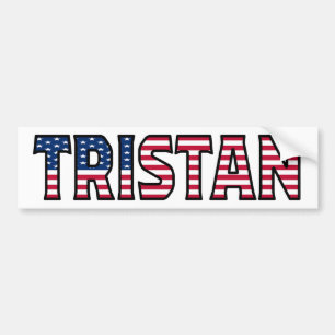 Tristan Nom Vorname USA Aufkleber Sticker Auto
