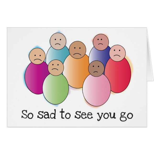 Triste de te voir partir (Devant horizontal)