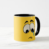 Triste Emoji Mug (Devant droit)