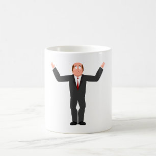 Triste homme d'affaires déprimé café Mug