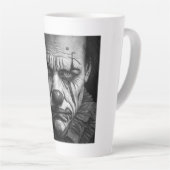 Triste latte clown Mug (Angle droit)