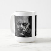 Triste Mug Classique Clown, 15 oz (Devant gauche)