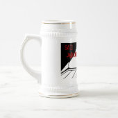 Triste robot Stein Mug (Gauche)
