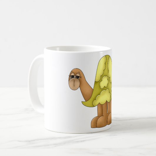 Triste Turtle Café Mug (Devant gauche)