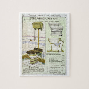 Triton Closet uit een catalogus van sanitaire arti Legpuzzel