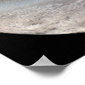 Triton, de grootste maan van de planeet Neptune Poster (Hoek)