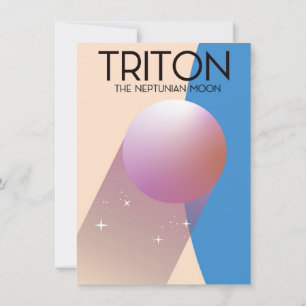 Triton - De Neptunian maan Kaart