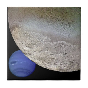Triton met Neptune Tegeltje
