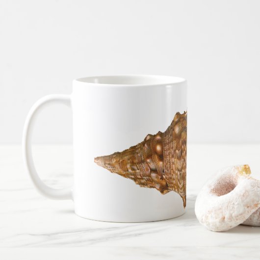  Triton Seashell Shell, Marine Ocean Animal Koffiemok (Met donut)