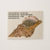  Triton Seashell Shell, Marine Ocean Animal Legpuzzel (Horizontaal)