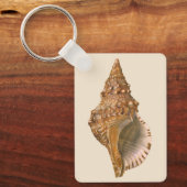 Triton Seashell Shell, Marine Ocean Animal Sleutelhanger (Voorkant)
