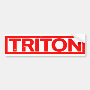 Triton Stamp Bumpersticker