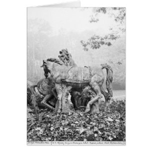 Tritons die twee paarden van de zon groomt