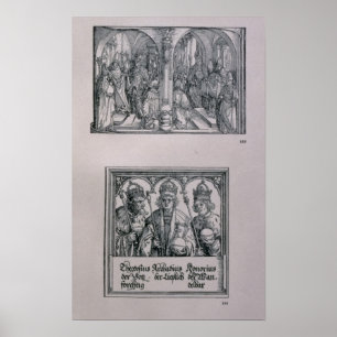 Triumfale Arch van keizer Maximilian I Poster