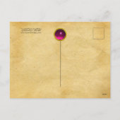 Triumfale maart van de Elf King, Fairies, Goblins Feestdagenkaart (Achterkant)