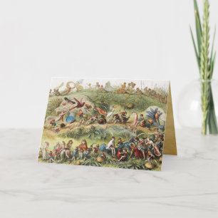 Triumfale maart van de Elf King, Fairies, Goblins Kaart