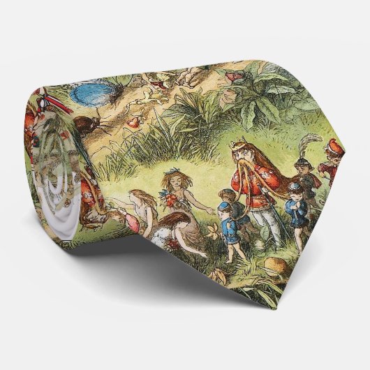 Triumfale maart van de Elf King, Fairies, Goblins Stropdas (Opgerold)
