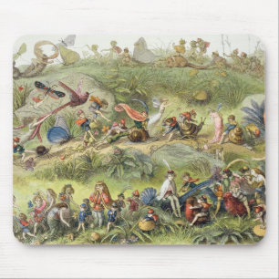 Triumfale maart van de Elf-King, illustratie van Muismat