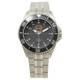 Triumph Laurel Wreath - Oranje - Divers Watch. Wat Horloge