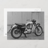 Triumph MC motorfiets foto Briefkaart (Voorkant / Achterkant)
