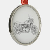 Triumph Metalen Ornament (Rechts)