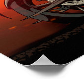 Triumph Motorcycle Triple impression 26x20' (Coin)