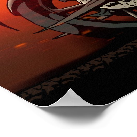 Triumph Motorcycle Triple impression 26x20' (Coin)